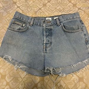 Vintage Calvin Klein cut off shorts